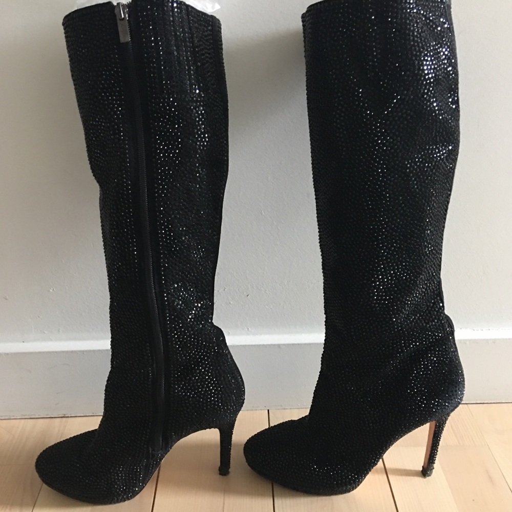 Sparkle Stiletto Boots